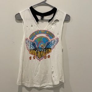 Forever 21 - Distressed Graphic Tee (Van Halen)